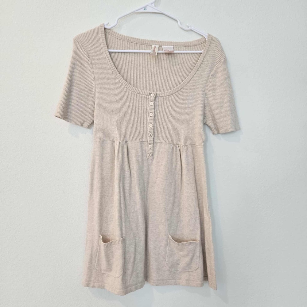 Y2K Babydoll boho blouse with pockets size XL - Picture 6 of 6